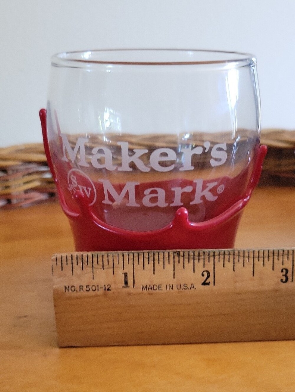 Maker" Mark Branded Glass - Picture 2 of 5